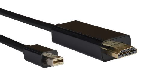 KVI020 - kabel Mini DisplayPort samec - HDMI samec, délka 2,0 m