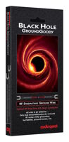 Audioquest Black Hole GroundGoody - Zemnící  vodič ke gramofonu, 6 % stříbra, uhlík (1)