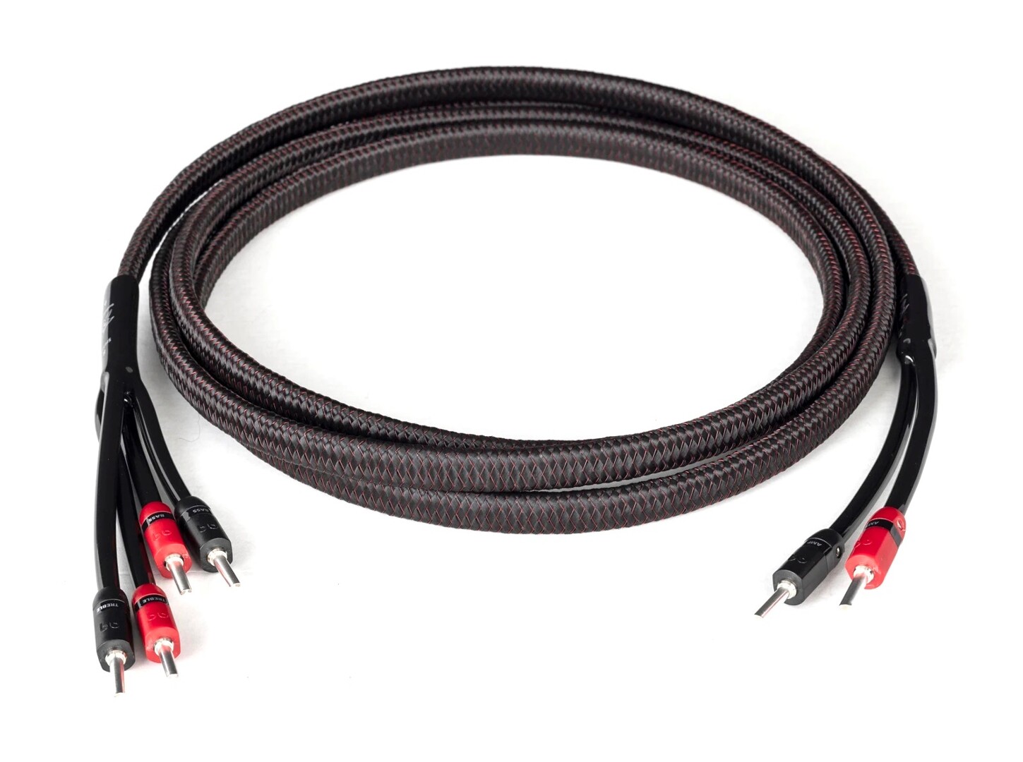 Audioquest Rocket 33 SBW - reproduktorové kabely Single-BiWire, banánky stříbrné (3)