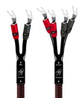 Audioquest Rocket 33 SBW - reproduktorové kabely Single-BiWire, vidličky stříbrné (1)