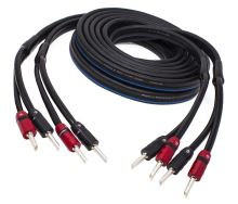 Audioquest Rocket 22 FR - reproduktorový kabel Full range, stříbrné banánky (2)
