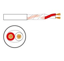 Fonestar CI-16ZH - reproduktorový kabel 2 x 2,5 mm, plášť LSZH (Low Smoke Zero Halogen), návin cívky 100 m (2)