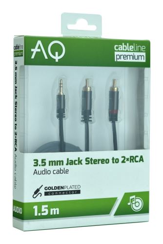 PX42015 - 3,5 mm Jack - 2 x RCA - 1,5 m