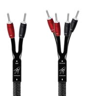 Audioquest Rocket 44 SBW - reproduktorové kabely Single-BiWire, banánky stříbrné (1)