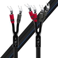 Audioquest Rocket 22 SBW - reproduktorový kabel Single-BiWire, stříbrné vidličky