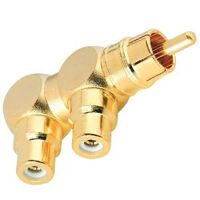 Audioquest Hard-RCA splitter (RCA samec na 2 samice RCA) - M22F-HRD (1)