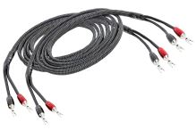 Audioquest Rocket 44 FR - reproduktorové kabely full-range, stříbrné vidličky (2)