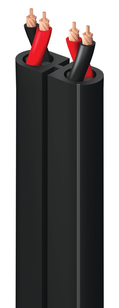 Audioquest Rocket 11 SBW - reproduktorové kabely Single-BiWire, vidličky stříbrné (2)
