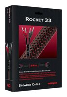 Audioquest Rocket 33 SBW - reproduktorové kabely Single-BiWire, banánky stříbrné (5)